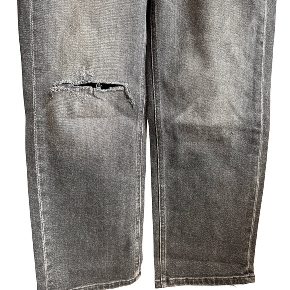 NWOT. AYR The Easy Easy Rebel Rebel grey black denim jeans. Never worn. Size 25. - Picture 3 of 9